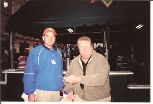 Boog Powell met the original Boog Powell then chatted with another Boog  Powell